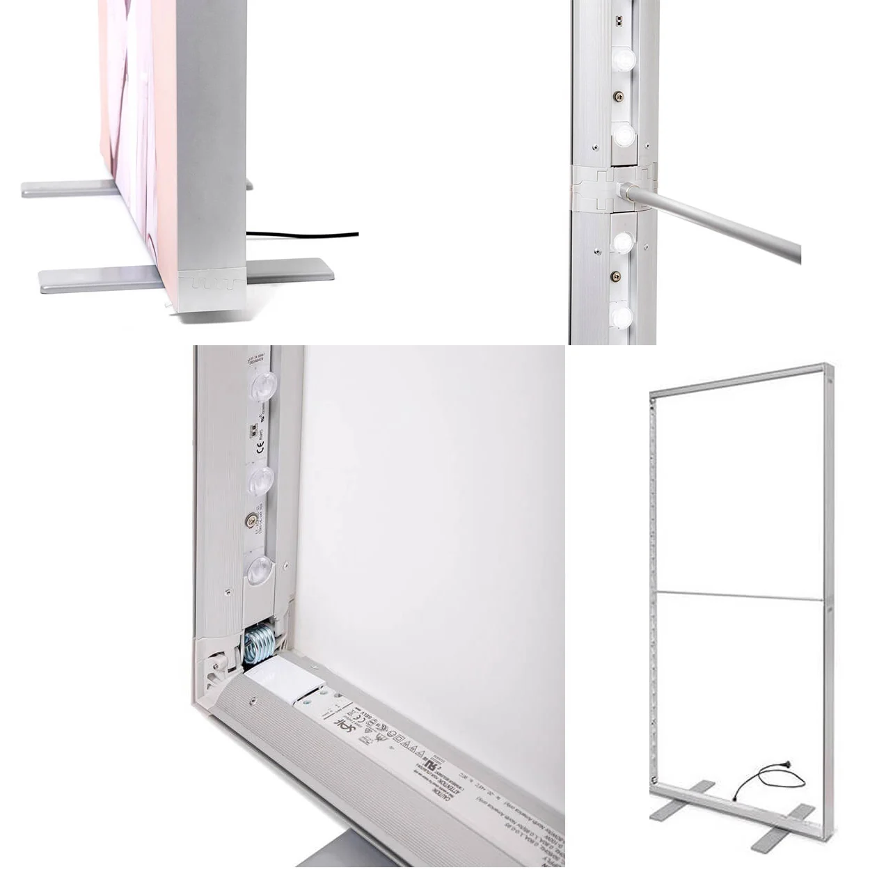 Frameless Led Banner fold
